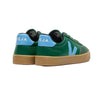 veja volley elastic laces leather sneakers golf aqua natural