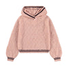 molo gitta hooded sweater petal blush