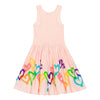 molo cassandra dress colorful hearts