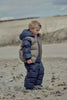 wheat shoore puffer jacket grey stone