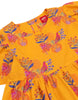 oilily dilli dress bird print orange