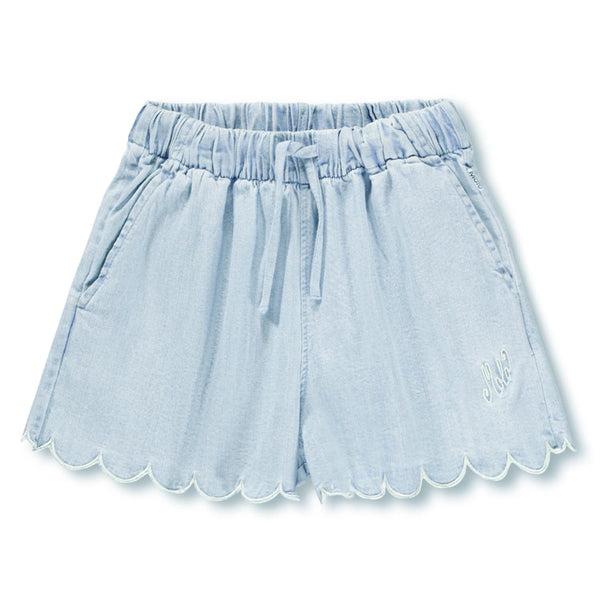 molo addie shorts washed chambray
