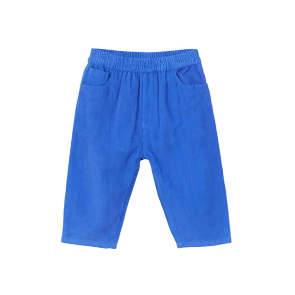 arsene & les pipelettes fine corduroy baby cobalt blue