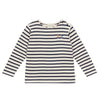 arsene & les pipelettes long sleeve shirt marine stripes