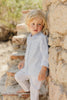 tartine et chocolat shirt bleu grise