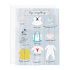 ramus & co tiny everything girl greeting card