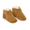 veja orso baby suede booties camel cognac