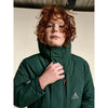 bellerose harland parka bottle green