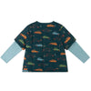 oilily theodor car graphic ls shirt