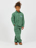 arsene & les pipelettes striped trousers green