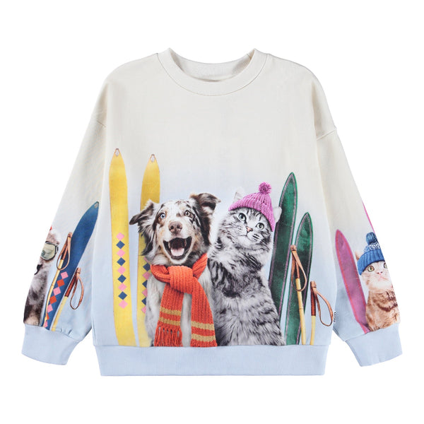 molo maxi sweatshirt going skiing
