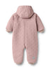 wheat krammo baby thermo suit warm rose