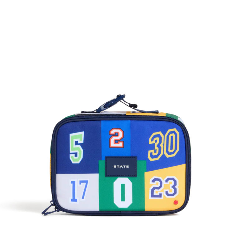 state bags rodgers lunch box varsity numbers