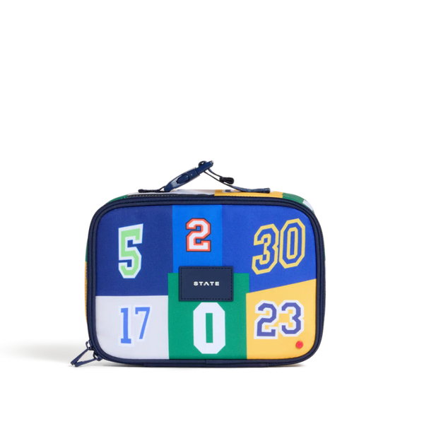 state bags rodgers lunch box varsity numbers