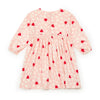 bonton dona hearts dress rose back