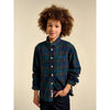 bellerose giulian shirt blue check