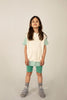 gray label biker shorts bright green