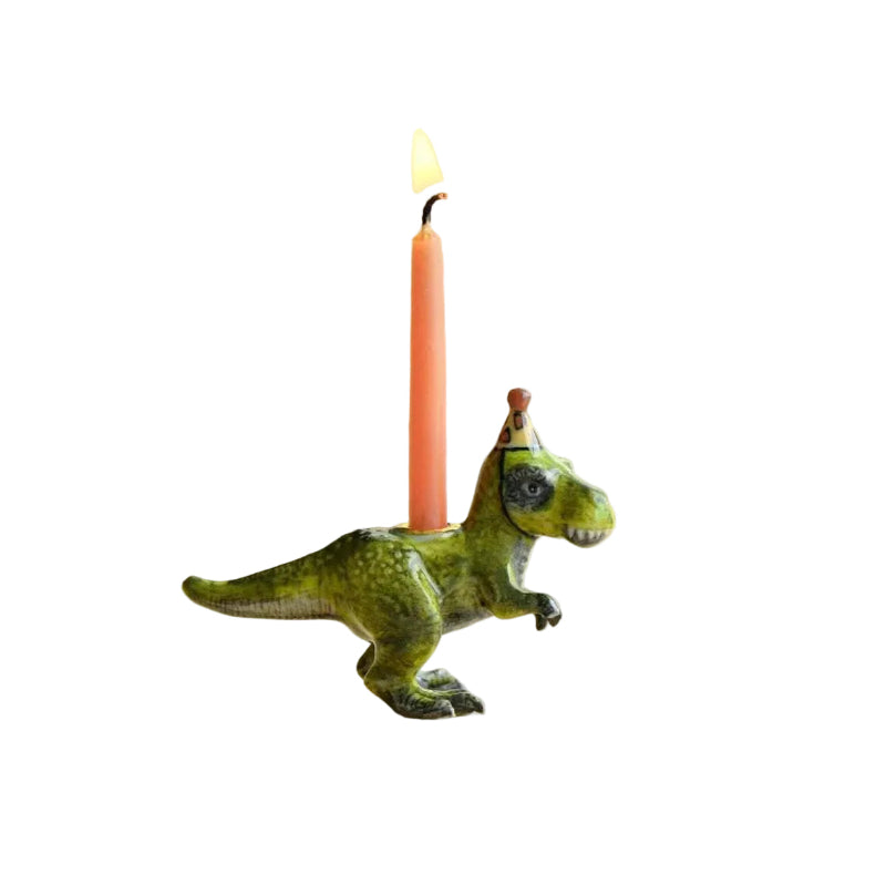 t-rex birthday cake topper