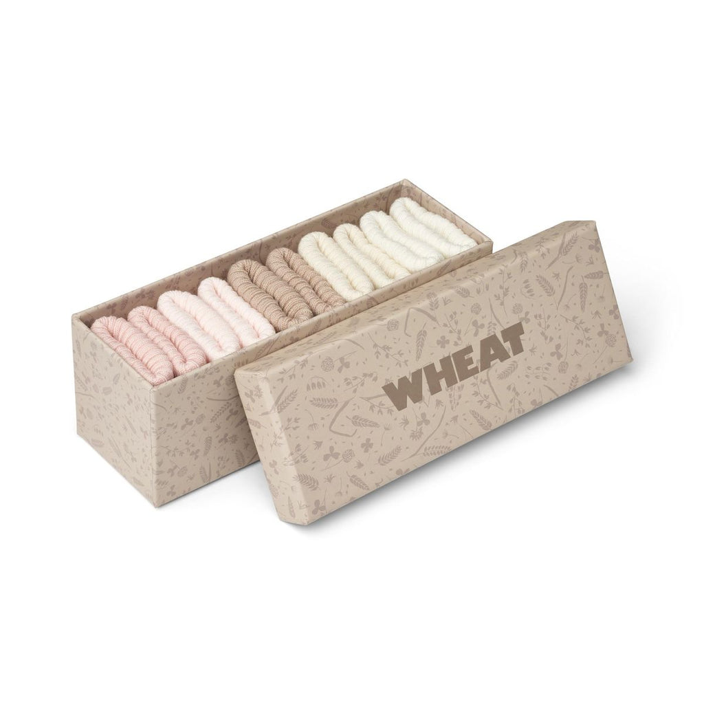 wheat evig giftbox set of socks rose