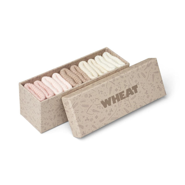 wheat evig giftbox set of socks rose
