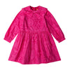 oilily dimanche retro print dress fuchsia