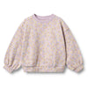 wheat lia sweatshirt lavender daisies