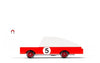candylab toys red race car #5