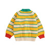 bobo choses bc striped baby cardigan multicolor