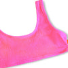 molo nola crepe 2-piece swimsuit neon pink