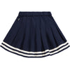 molo barb skirt navy blazer