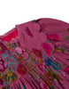 oilily douce botanique dress red violet