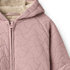wheat krammo baby thermo suit warm rose