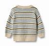 wheat harlow baby sweater cream