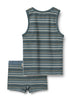 wheat luis boxer & undershirt set blue multi stripe