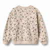 wheat sandro lights sweatshirt beige