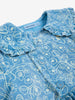 bobo choses sketchy flowers all over corduroy dress blue