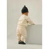 gray label baby knitted pants cream