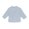 bonton pan baby shirt blue ecru