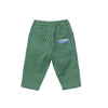 arsene & les pipelettes striped baby trousers green