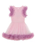 tutu du monde pretty papillon tutu dress candy floss mix