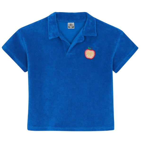 bonton livio polo shirt summer blue