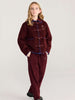 bobo choses curious owl corduroy pants burgundy