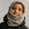 wheat kramso fleece balaklava warm sand jaquard