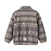 wheat helge fleece jacket warm sand jaquard