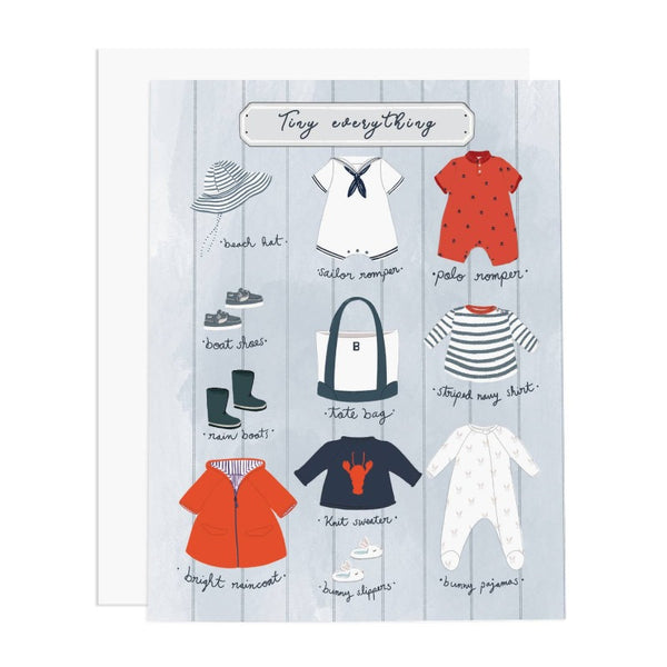 ramus & co tiny everything greeting card