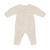 bonton lalaland baby knit romper ecru