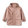 wheat ollo rain jacket portabella flowers