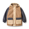 wheat otu rain jacket white pepper