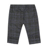 tartine et chocolat baby checked trousers grey