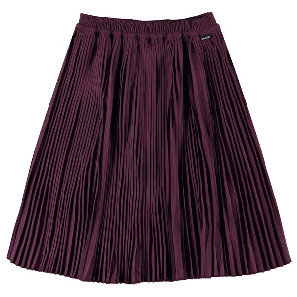 molo becka skirt purple shadow
